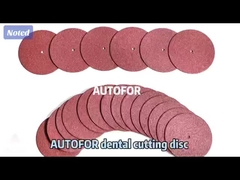 Falsche Zähne Soflex Polierscheiben Zentrum Loch Starke Bindungskraft