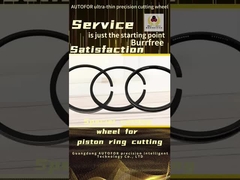 Spezielle Schneidräder zum Schneiden von Kolbenringen