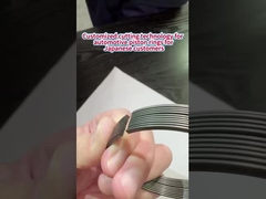 Maßgeschneiderte Schneidtechnologie für Kolbenringe für Automobilindustrie für japanische Kunden