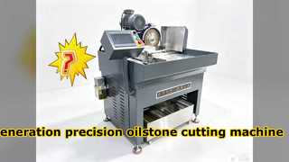 Präzisions-Ölstein-Schneidemaschine der neuen Generation